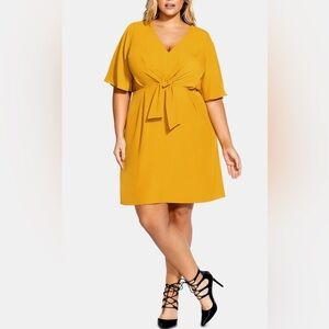 City Chic CL Marigold Carly Dress